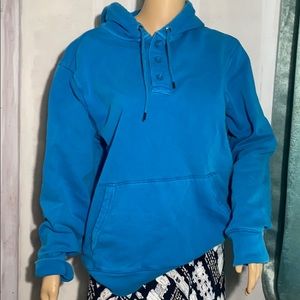 Gap Outlet Hoodie Turquoise Blue